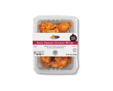Park Street Deli Chicken Wings Maple BBQ or Spicy Sesame Sauce