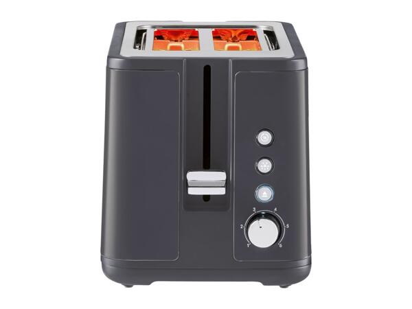 Silvercrest Grey 2-Slice Toaster