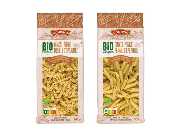 Fusilli/​penne d'épeautre bio