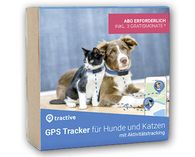 TRACTIVE Dispositif GPS pour chiens et chats
