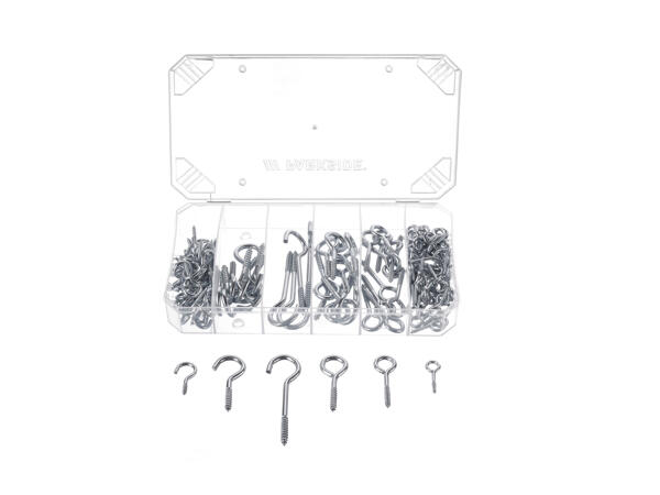 Parkside Assorted Hooks /Hex Nuts/ Washers