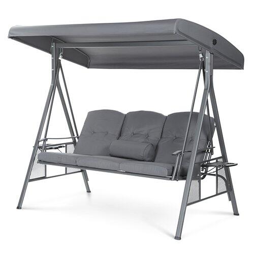 HOME DELUXE Hollywoodschaukel DESCANSO inkl. Abdeckung