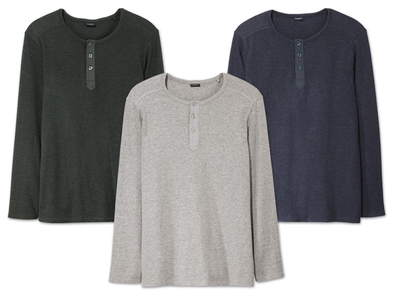 LIVERGY(R) Herren Langarmshirt