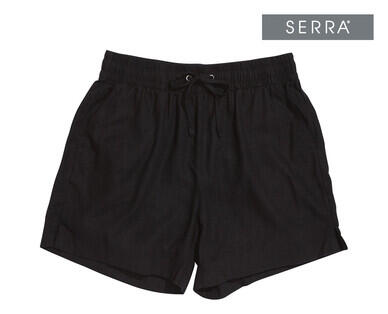 Linen Blend Shorts