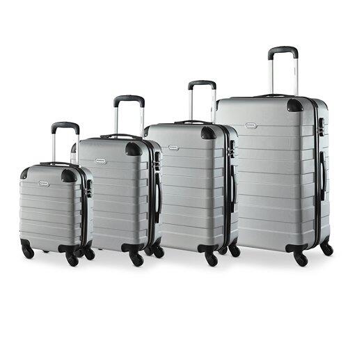 MONZANA Hartschalenkoffer-Set Essential, 4-teilig