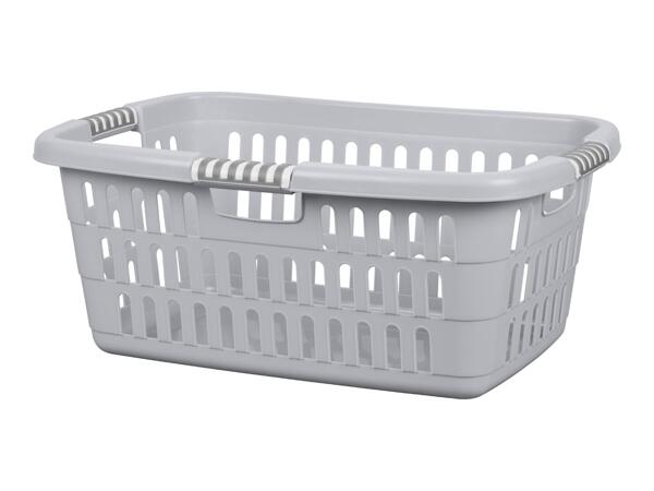 W5 Grey Laundry Basket