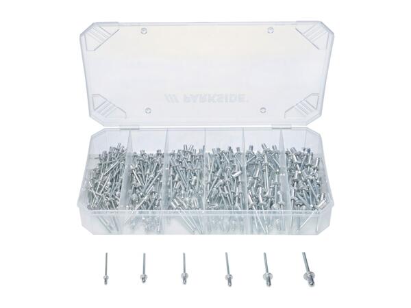 Parkside Assorted Blind Rivets - 320 Pieces