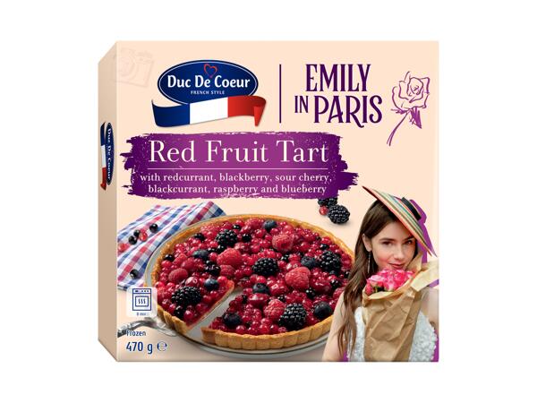 Cake with red fruits