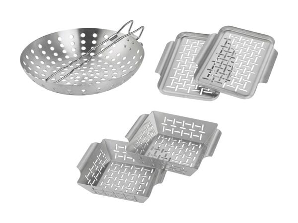 Barquettes, set de 2/​poêle pour barbecue