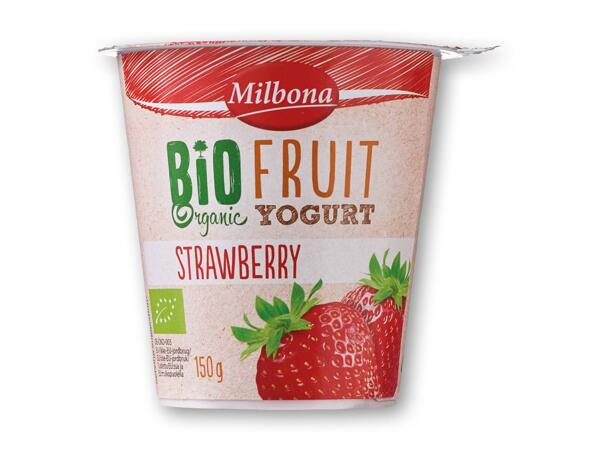 Økologisk frugtyoghurt