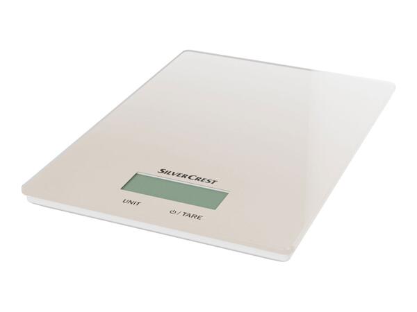 Silvercrest Kitchen Tools Digital Kitchen Scales - Beige