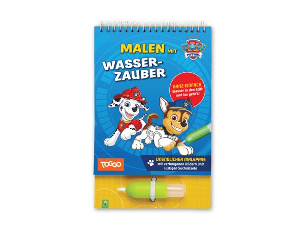 Kinder Malblock Wasserzauber