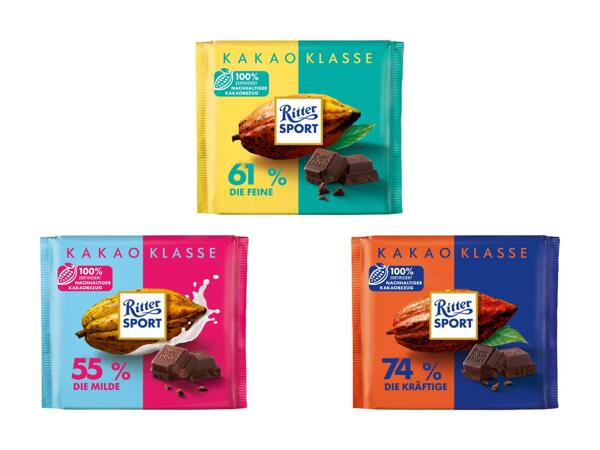 Variétés colorées Ritter Sport