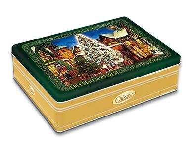 Choceur Chocolate Assortment Holiday Tin - Aldi - US - Specials archive