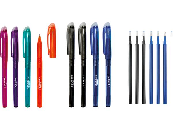 Raderbar rollerballpenna/patroner