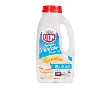 Lion 40% Less Sugar Protein Pancake Shake 325g