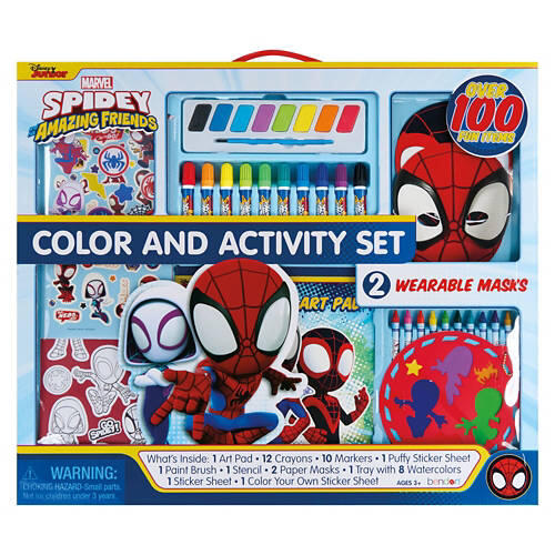 Kids Color & Activity Set - Spidey & His Amazing Friends