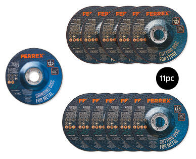 Assorted Cutting and Grinding Disc Sets