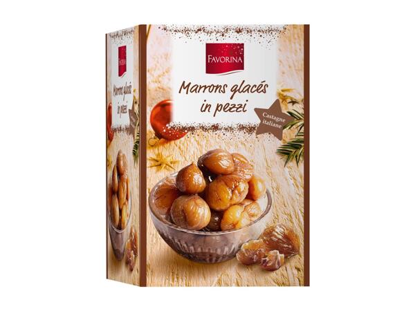 Marrons Glacés in Pieces