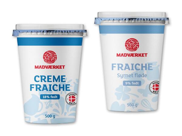 MADVÆRKET Creme fraiche eller fraiche