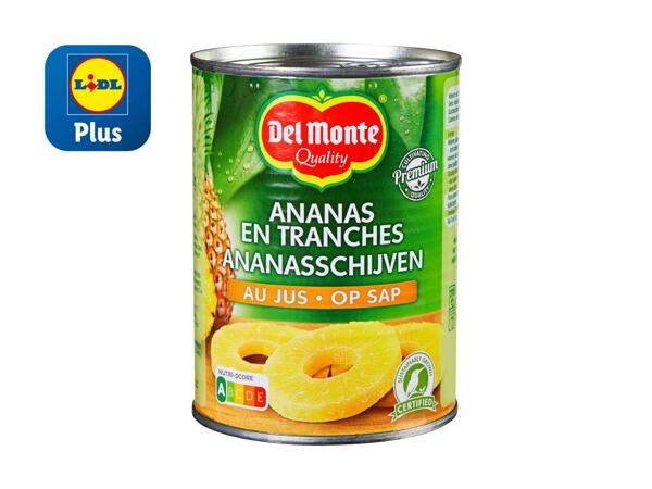 Rondelles d'ananas Del Monte