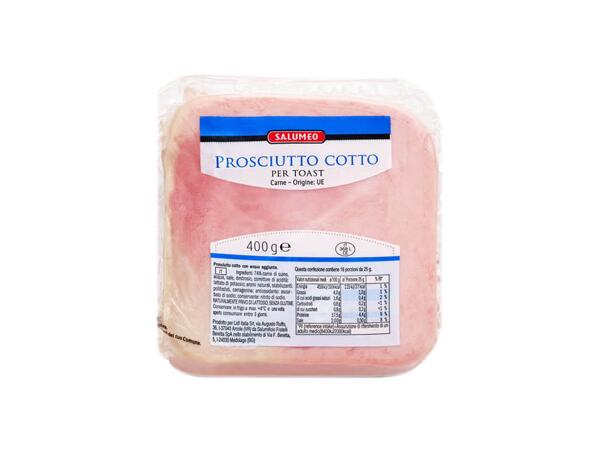 Cooked Ham Toast