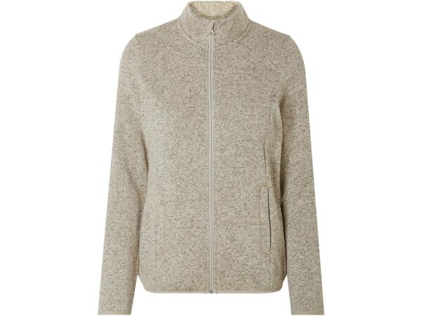 Ladies' Knitted Fleece Jacket
