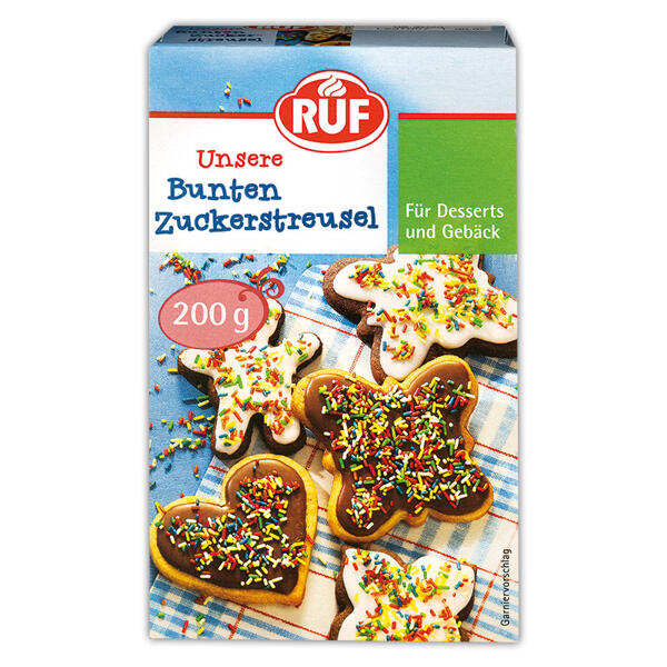 Bunte Zuckerstreusel