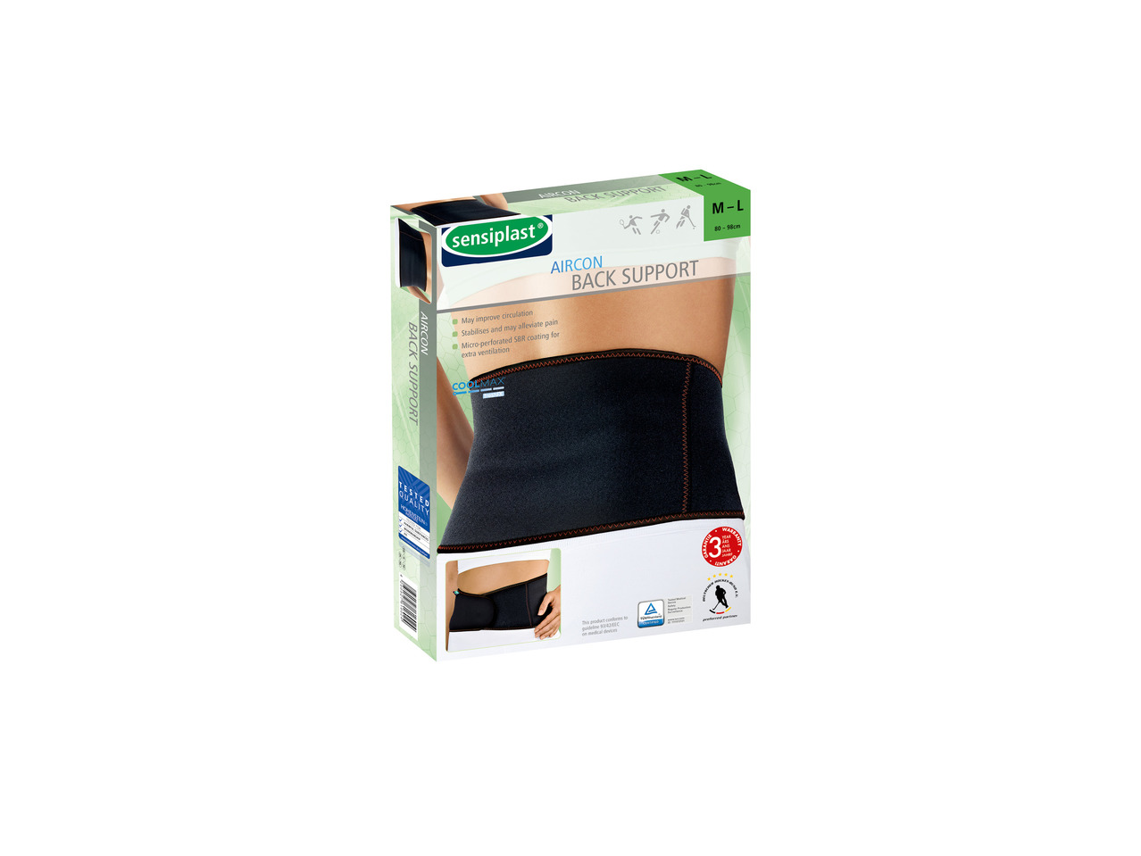 SENSIPLAST(R) Rygbandage AIRcon