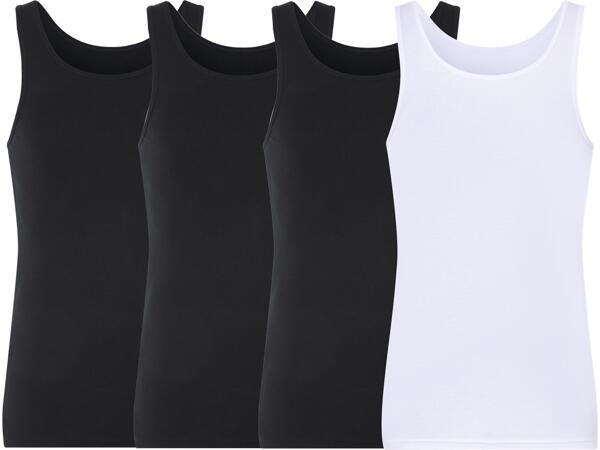 Ribbat linne, 3-pack