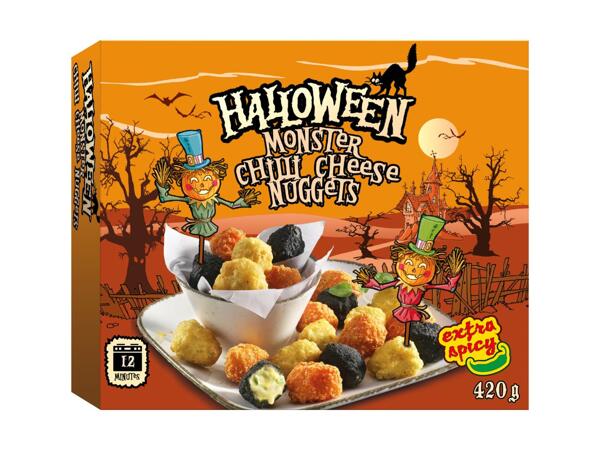 Halloween Monster Chilli Cheese Nuggets