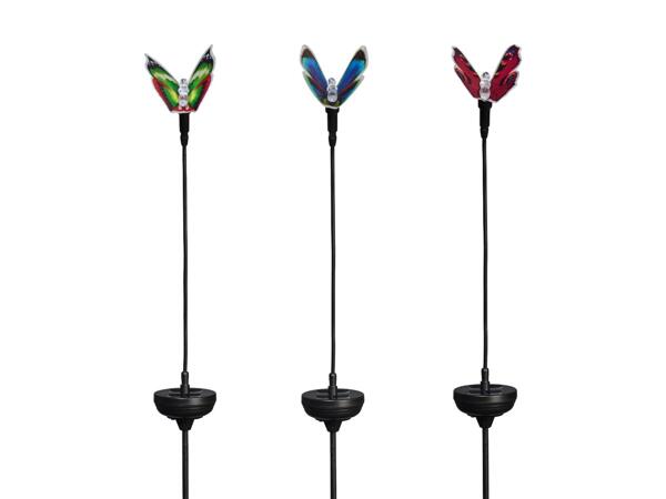 LIVARNO HOME(R) LED-solcellesommerfugl