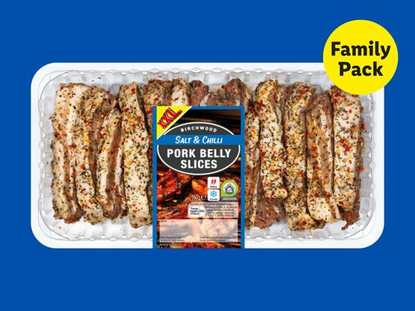 Birchwood Salt & Chilli Pork Belly Slices