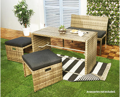 Alexander Outdoor Setting 4pc