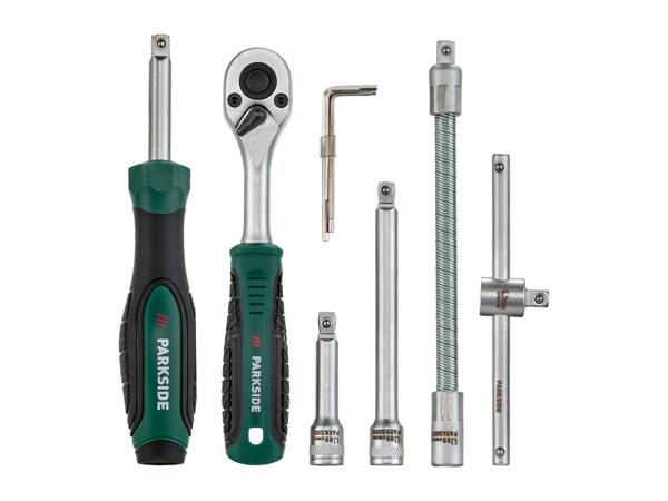 Parkside Ratchet Set - 46 Piece Set