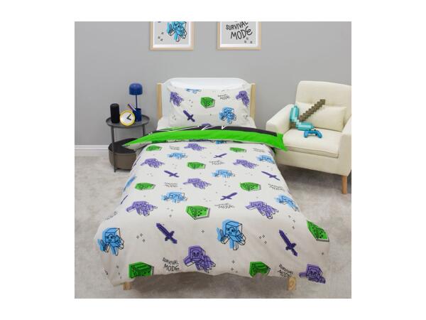 Minecraft Character Duvet Cover Set - Single