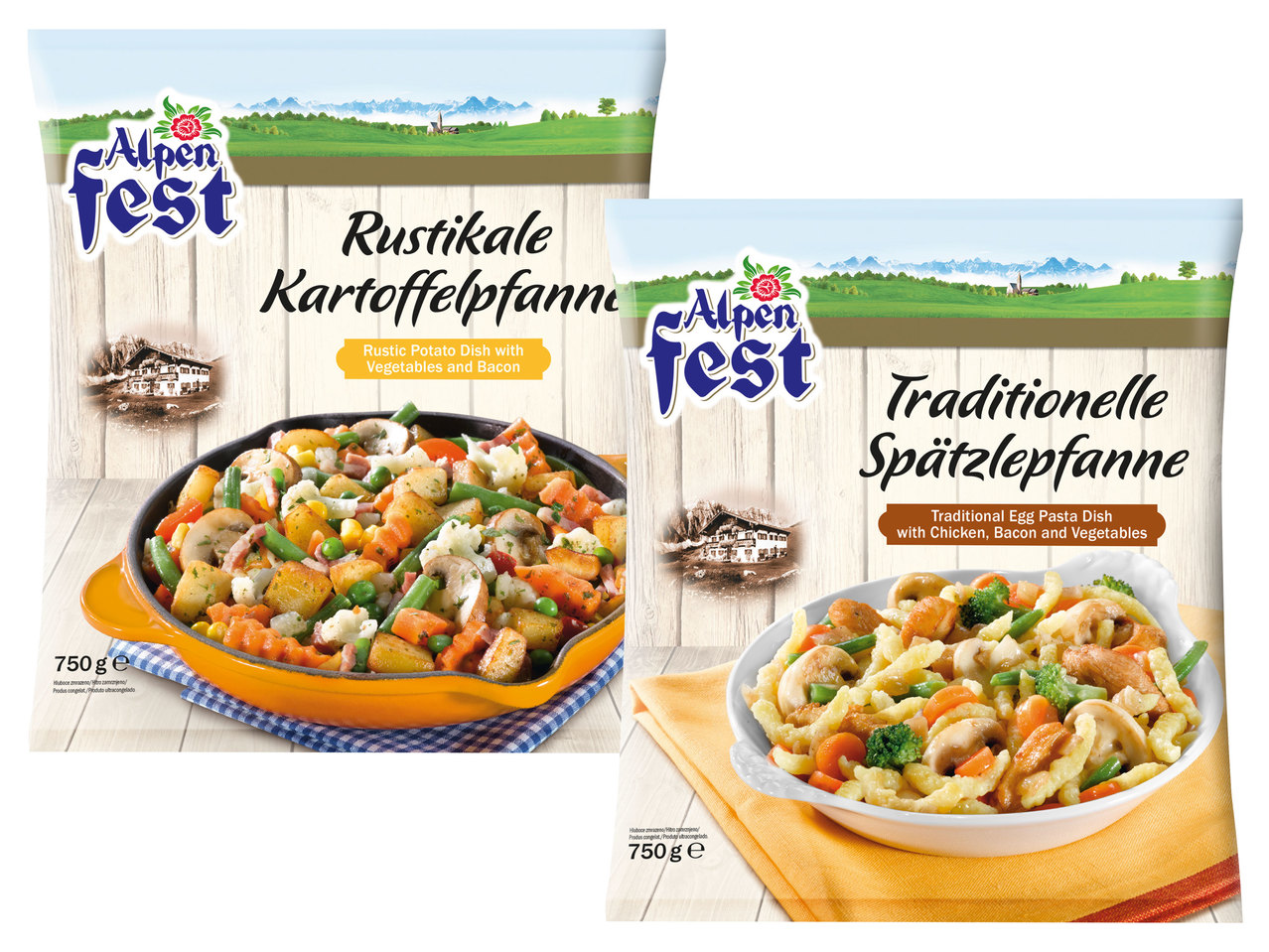 ALPENFEST Pfannengericht