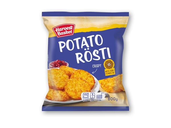 HARVEST BASKET Røsti eller kroketter med fyld