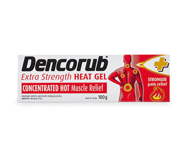 Dencorub Extra Strength Gel 100g or Arthritis Cream 100g