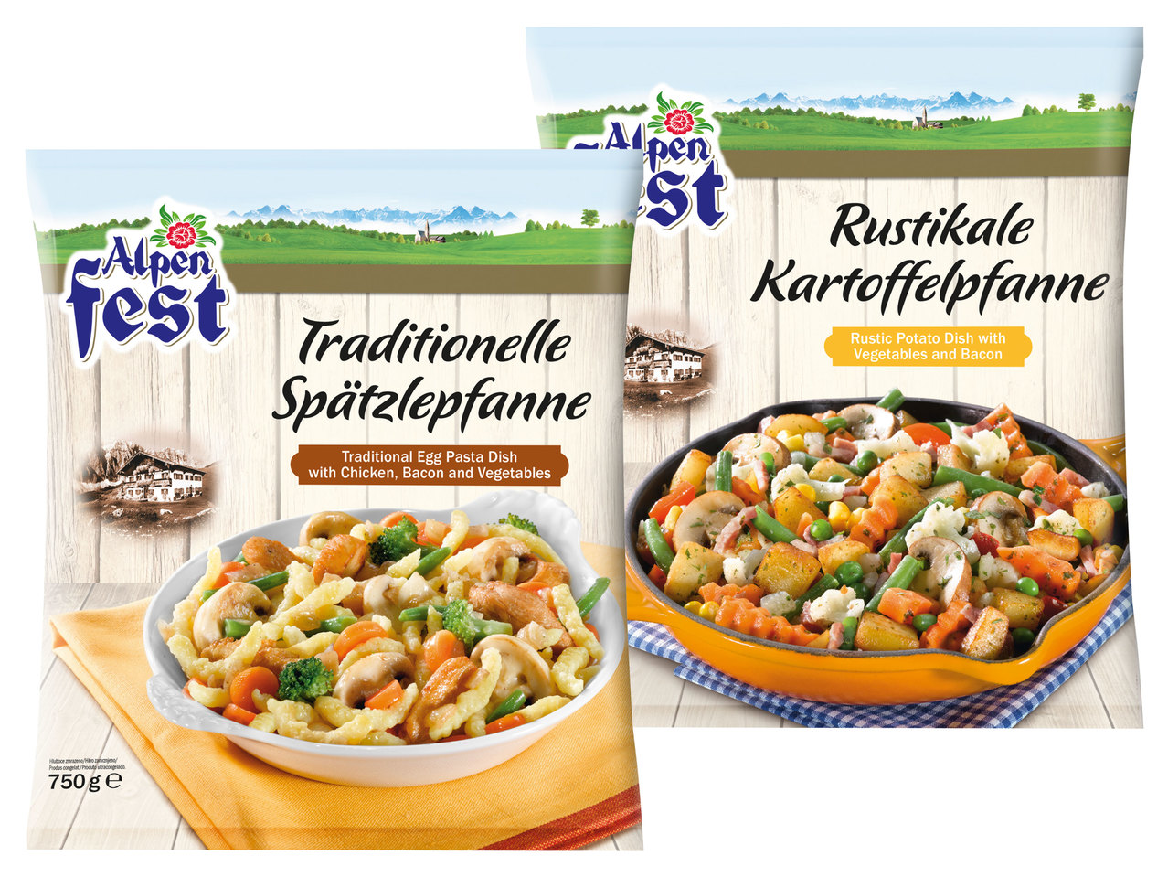 ALPENFEST Pfannengericht