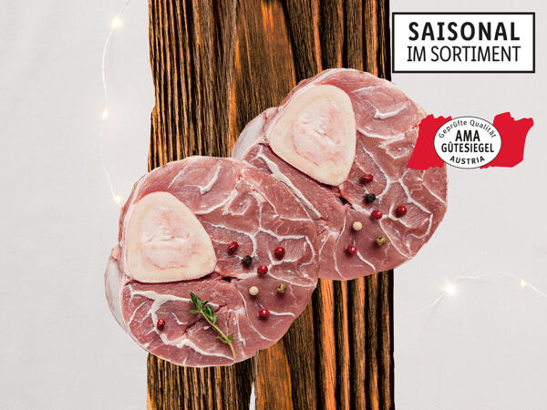 Frisches Kalbs-Ossobuco aus Tirol