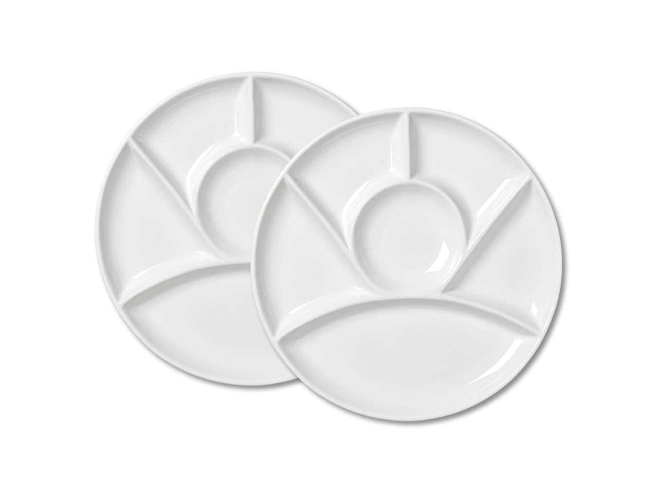 Assiettes à fondue, lot de 2