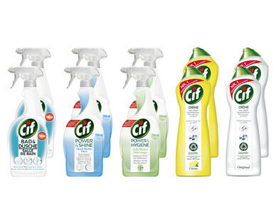 CIF 
 DETERGENTE SPRAY/IN CREMA