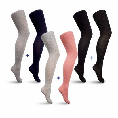 Strumpfhose für Mädchen, 2 Paar