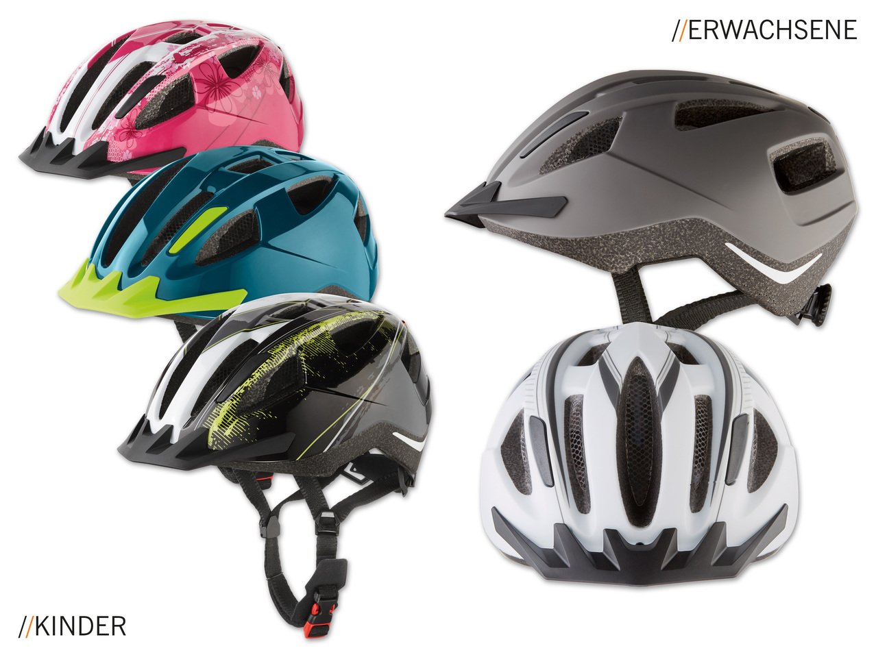 CRIVIT(R) Erwachsenen/ Kinder Fahrradhelm1