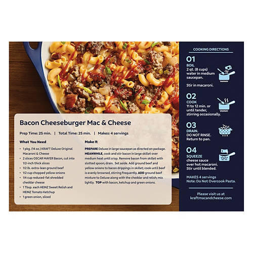 Deluxe Original Macaroni & Cheese, 14 oz
