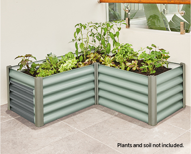 Corner Raised Garden Bed