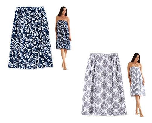 Huntington Home 2 Pack Hair Towel or Body Wrap