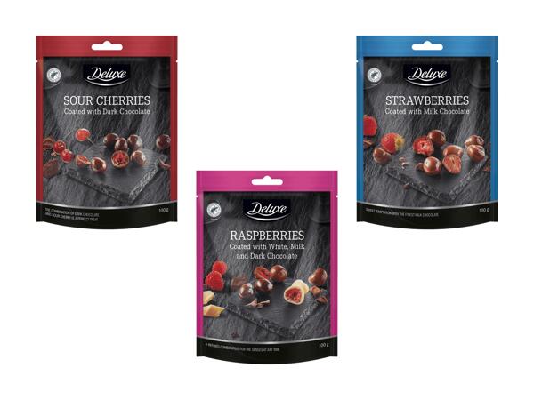 Fruits enrobés de chocolat