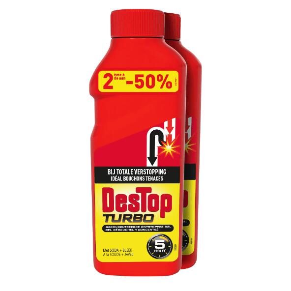 Destop Turbo ontstopper, 2 st.
